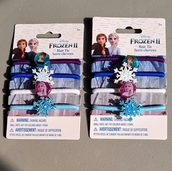 ❄️ Two Sets Of Disney Frozen 2 Ponytail Hair Ties - Picture 3 of 3